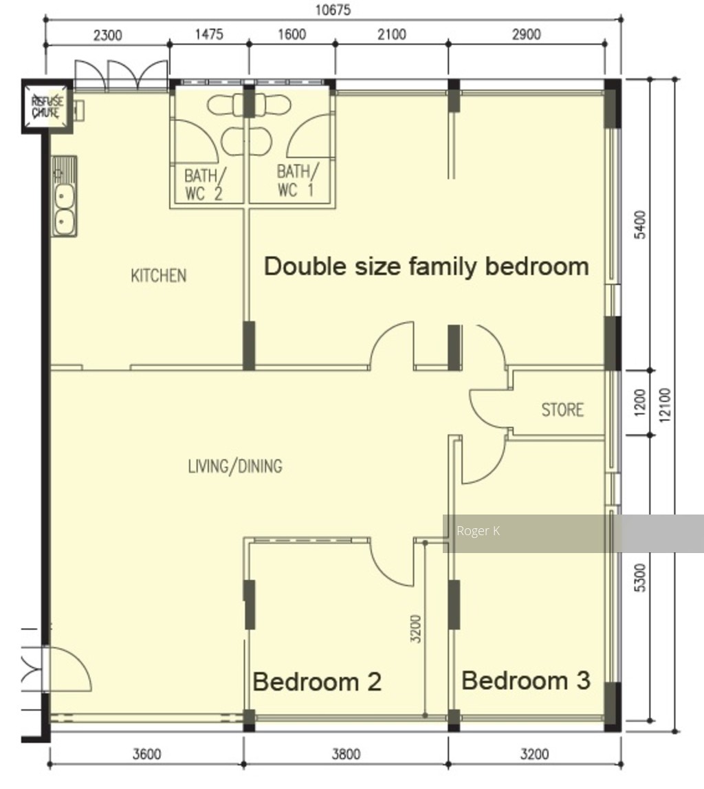 Blk 233 Simei Street 4 (Tampines), HDB 5 Rooms #115105612